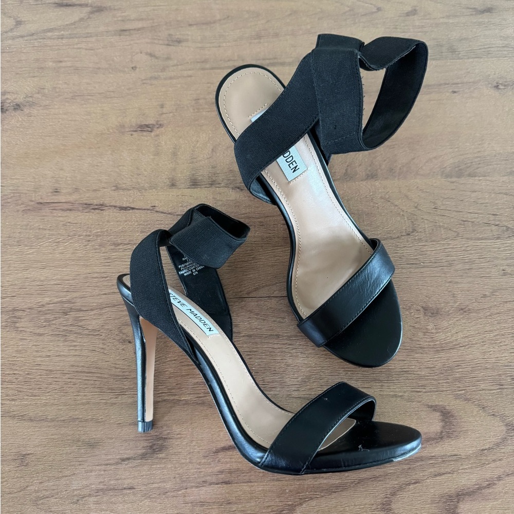 Steve Madden Black Women's Heels